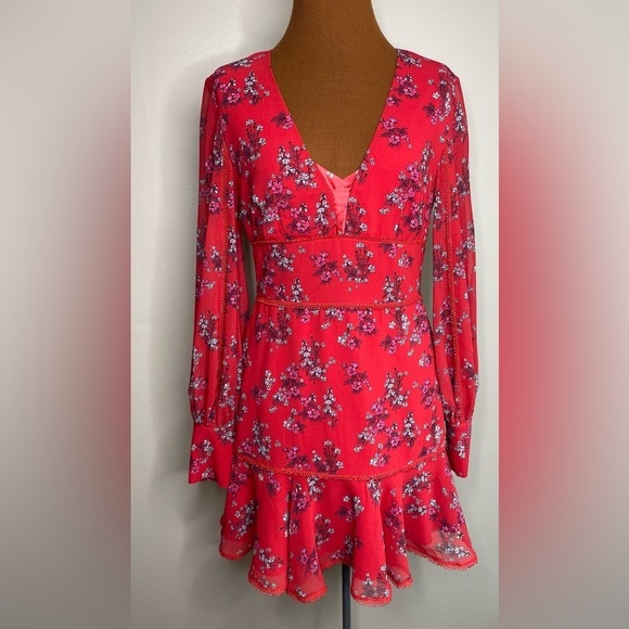 KEEPSAKE the Label Dresses & Skirts - Keepsake The Label Heart And Soul Long Sleeve Mini Dress Size Small
